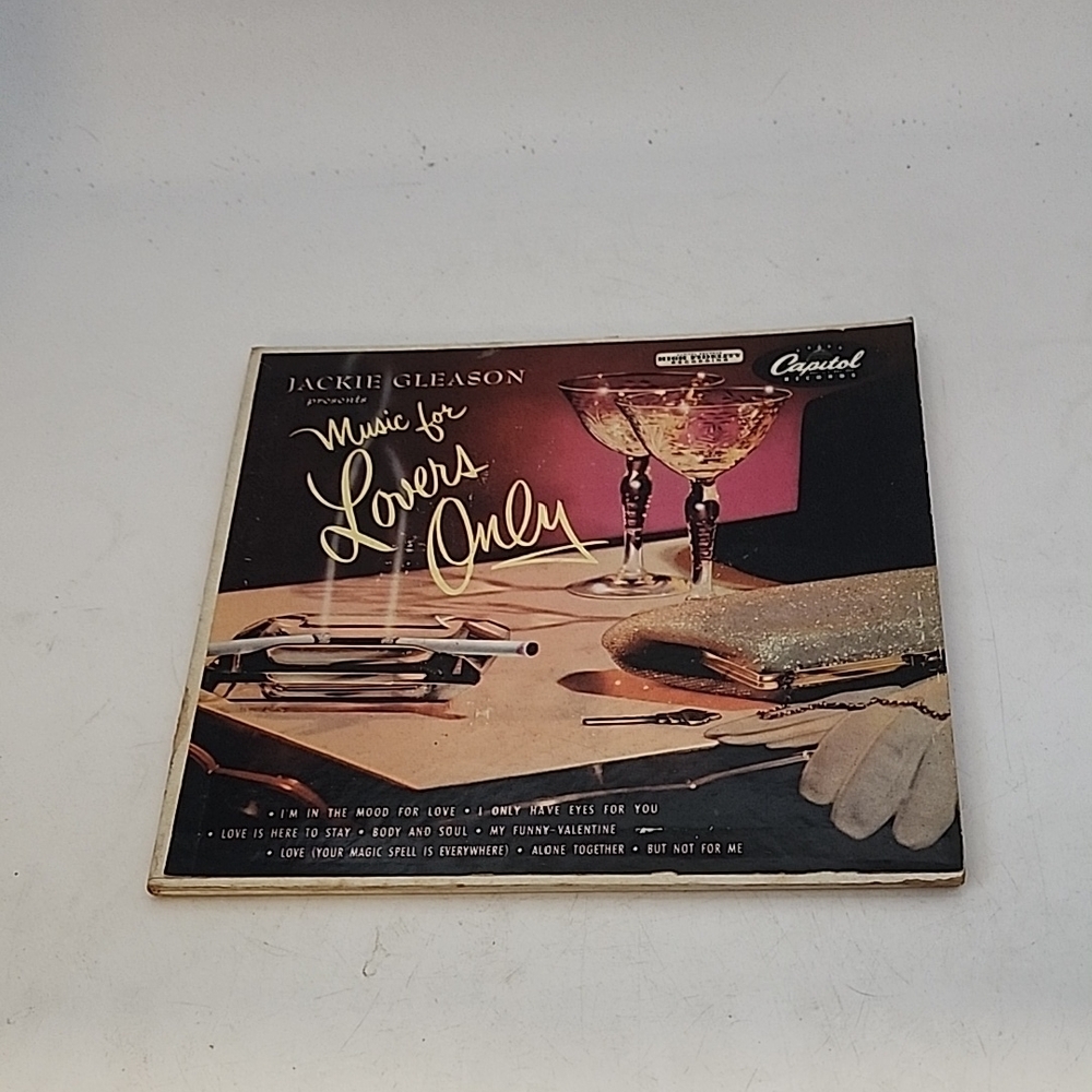 Vintage 1952 Jackie Gleason "Music For Lovers Only"  7" 45 Gatefold Vinyl Record